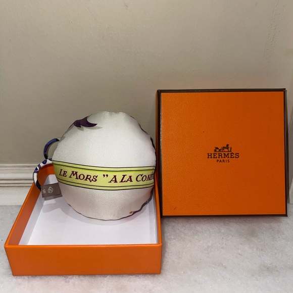 Hermes Other - Hermes Ornament Petite H Petite Multicolor Silk Authentic